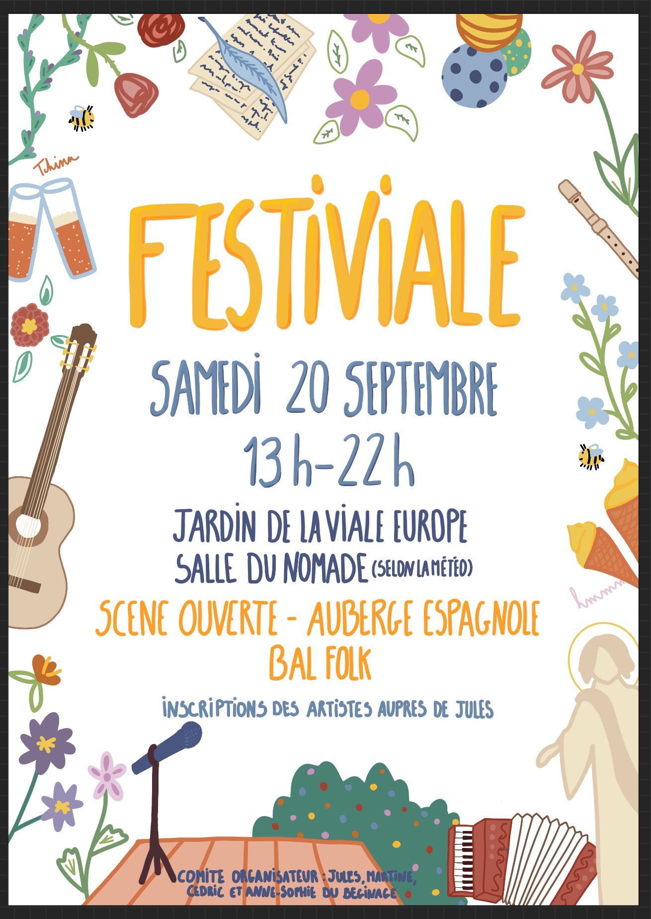 Affiche FestiViale 2025